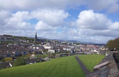 A photograph of Derry.