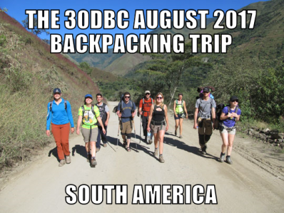 Backpacking S. America.