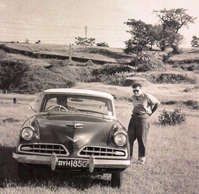 Teenage Dad with older brother at the wheel