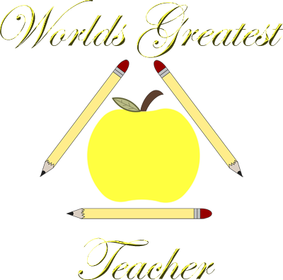 Worlds Greatest Teacher in Yellow