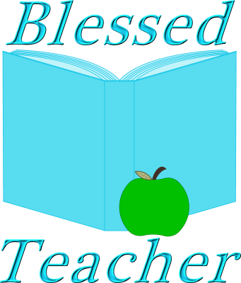 Blessed Teacher Turquoise