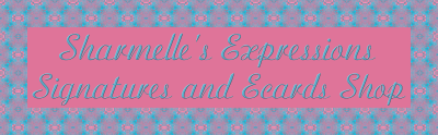 Sharmelle's Expressions: Signatures & Ecard Shop Logo