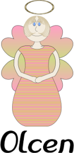 Heavenly Angel: Sea of Pastel Stripe ~ Olcen Font