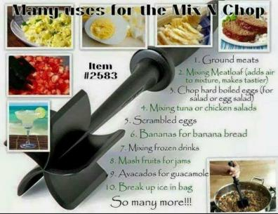 Mix 'N Chop--Many Uses