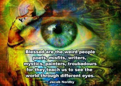 Blessed are the weirdoes!