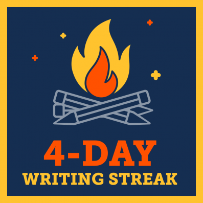 NaNoWriMo 2018 Day 4