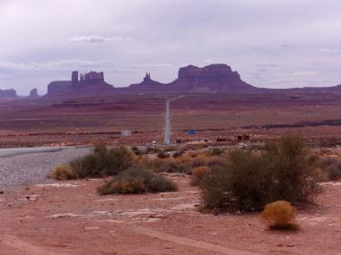 A trip through monument valley