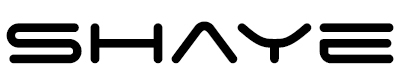 Shaye in Space Age font