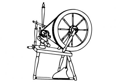 Spinning wheel for group forum.