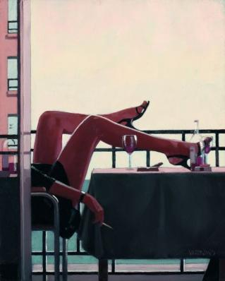 Painting by artist Jack Vettriano 