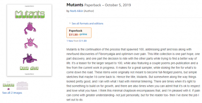 The Amazon description for Mutants.