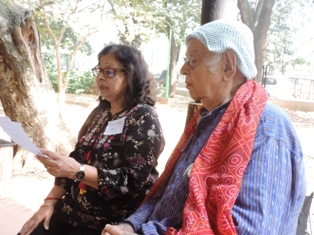 Lead singer with Dad at Cubbon Park