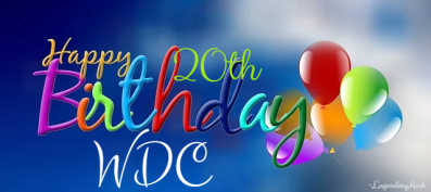 Celebrating WdC 20th Anniversary