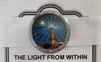 The badge for September 2020 'The Lighthouse Short Story" WINNER.