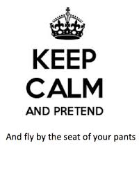 fly by the seat of your pants