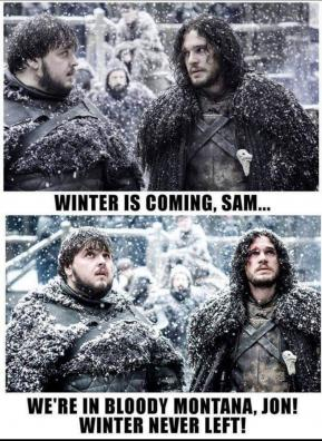 Winter is here?