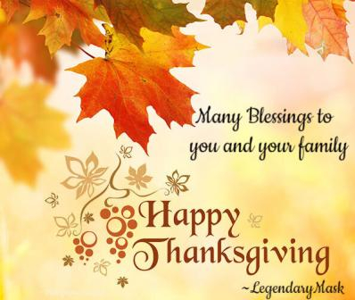 Many Blessings to you and your family!