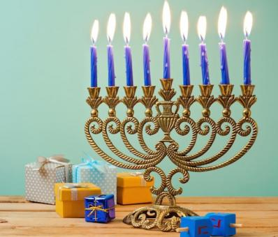 A Candle Menorah