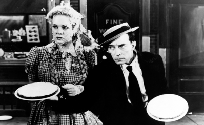 Buster Keaton For The Two-Handed Pie Toss!!