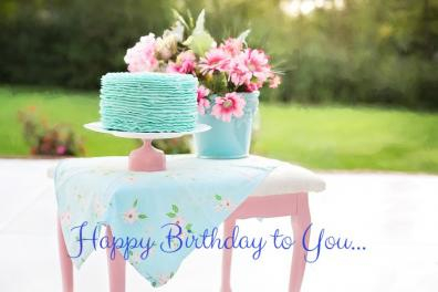 In celebration of your birthday.