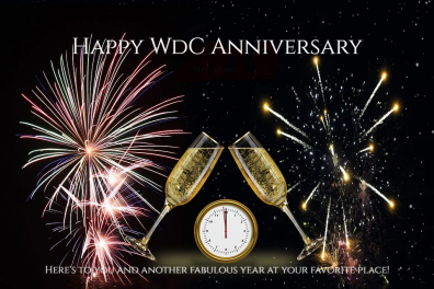 Wishing you a wonderful anniversary here at WdC.