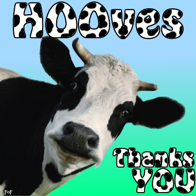 A wonderful signature for anytime.  So MOOving!