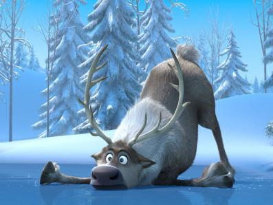 Sven, reindeer from Frozen. I love him.