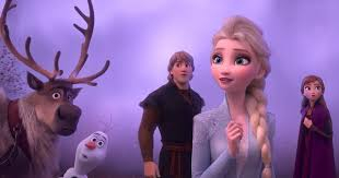 Elsa, Anna, Kristoff, Sven and Olaf.