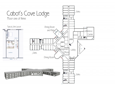 Cabot Cove Lodge Schematic