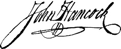 John Hancock signature