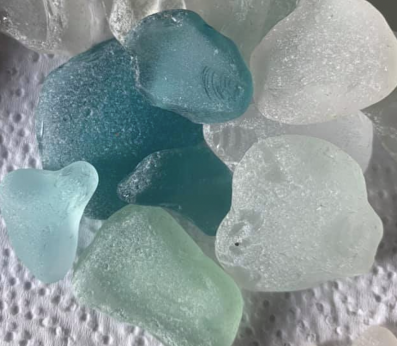 Photo of sea glass 