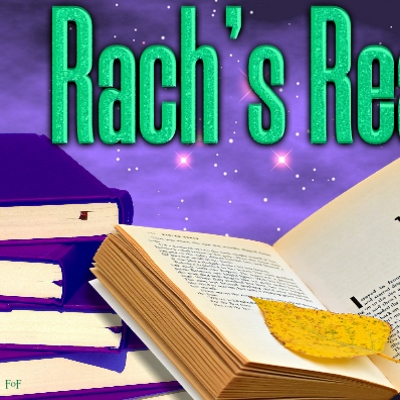 First half of the banner for Rach's Reading Club.