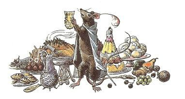 Illustration of Reepicheep the mouse
