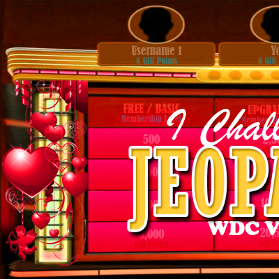 Banner[I Challenge...Jeopardy Valentine]