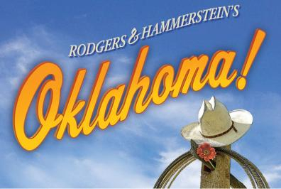 The poster for the musical "Oklahoma!"