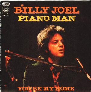 The cover of Billy Joel's album Piano Man