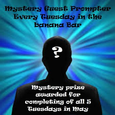 Mystery Guest Prompter poster