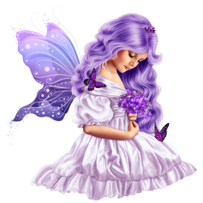Purple Fairy Image