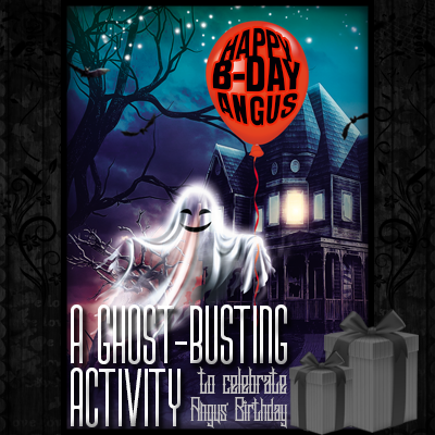 Ghost-busting activity banner