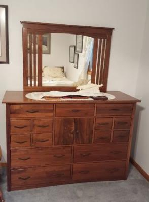 Solid Walnut Chest