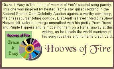 Hooves Grazes It Easy From Pallas Athene's Celebrity Auction in 2002