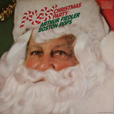 Cover of Arthur Fiedler and the Boston Pops' Christmas Party