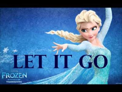 Cover art for "Let It Go" from the Disney movie "Frozen"