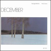 December album cover from George Winston