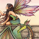 Fairy with Dragon