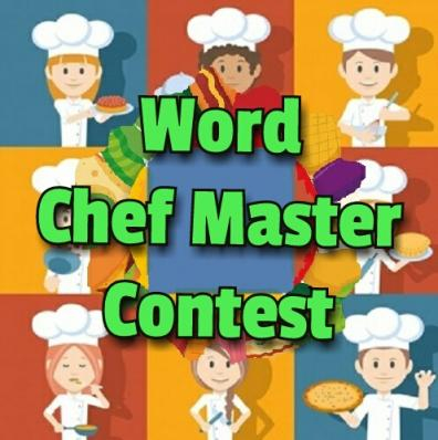 Word Chef Master Contest-OPEN in January 1