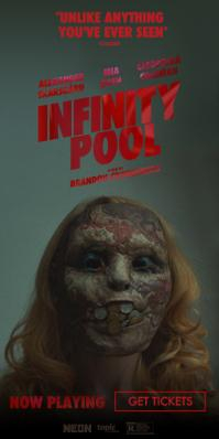 The second poster of the new movie, "Infinity Pool"