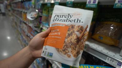 Purely Elizabeth. Pumpkin cinnamon flavored granola cereal!