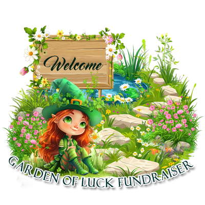 Garden of Luck Fundraiser Banner