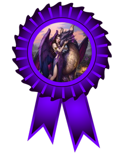 Purple Princess and Dragon Ribbon